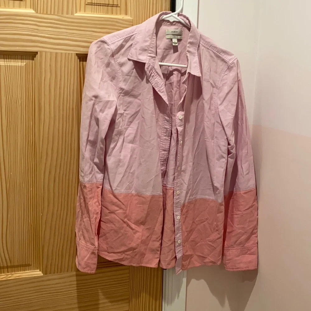 Jcrew color lock button down BOY fit 6 - Picture 1 of 2